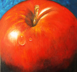 RED APPLE. 12 X 12 RED APPLE