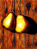 RIPE PEARS 20 x 24 Pastel on Paper . SOLD