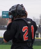 luke b. behind the plate