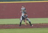 b.j. makes a play at second