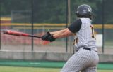 aaron at the plate