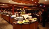 Boat cruise dinner buffet