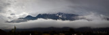 140Mpix panorama - Cloud below Lone Pk