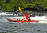 kayaking the Mountain Fork, OK