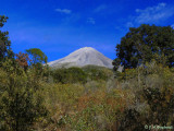 view of Volcan de Colima