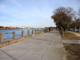 Shore Boulevard side of Sheepshead Bay. Often had picnics with my family on these benches - watched the bay and fishing boats