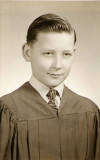 John Millus - graduation, Holy Innocents Grammar School, 1958. John lived across the street from Richard in Brooklyn