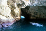 A sea grotto at Rosh Hanikra - at the Lebanese border.