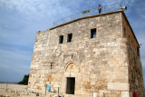 Zippori: Judy on top of the Fortress - built by the Crusaders (1095-1291 c.e.) on the remains of an earlier structure.