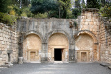 Bet She’arim: The burial Cave of the Coffins, with a courtyard - in the necropolis