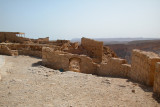 Western Gate to Masada – from the Byzantine era and built over the ruins of a gate built by King Herod.