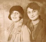 Aunt Betty (mother's sister), on the right,  with a friend (1930's)