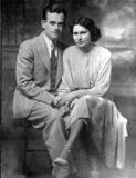 Aunt Helen (mother's sister) and uncle Abe (early 1930's)