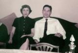 Aunt Frieda and uncle Will (1956). Frieda was a cousin of Paul (Richard's father) and was adopted by Paul's parents.