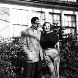 Richards uncle Harry (fathers brother) and aunt Adelle at their home in Flushing, Queens (New York).