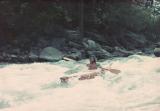 Richard kayaking on (sometimes in :-)) the Youghiogheny River in PA (mid 1970's)