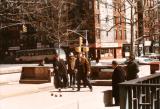 Italian men playing bocce in Manhattan (early 1970s)