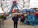 Richard at Coney Island, Brooklyn.