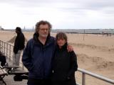 Judy and Richard at Coney Island, Brooklyn.