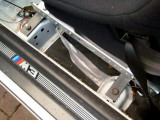 Bucket seat mounting