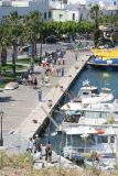 Another view of Kos harbour from the castle