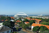 The Moses Mabhida Stadium from Robyns flat