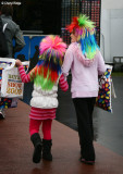8260- kids wearing coloured wigs
