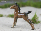 Beswick horse - foal 763 in brown gloss