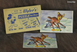 vintage Bambi puzzle from Wylers soup