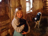 Cassey in Barn