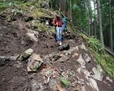 April 26, 2006 Bedrock exposed