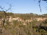 Climbers on Indian Staircase