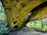 The East Twin has a double lintel