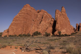 Near Broken and Sand Dune Arch -- Arches National Park
