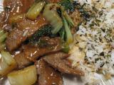 Stir Fried Bulgogi With Bok Choy