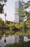 TV tower and Mannesmann highrise building