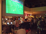Public viewing in a bar in Cologne