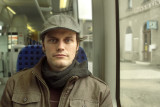 daniel  in a local train to meissen <br /> 2008-dec-27