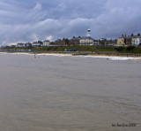 view of southwold from the pier