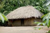 Thatched dwelling, Mbaw Plain