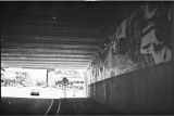 under the freeway