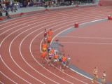 Visually imparred womens race