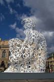 WE - Sculpture by Jaume Plensa Outside Rudolfinum 03