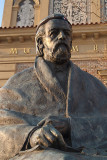 Statue by the Vltava River Prague