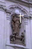 Building Detail - Figure with Cross