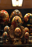 Painted Eggs in Shop Window 03