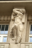 Building Detail - Woman with Muscles