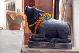 Black Nandi Statue