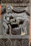 Erotic Temple Carving on Nepalese Temple