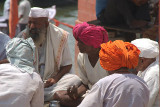 Pink and Orange Turbans Sitting 02